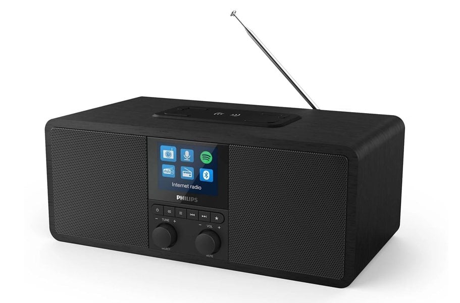 Philips TAR8805-10 Internet, DAB+ FM, BT Wireless Charging Pad Radio - Free Gift RRP £15!