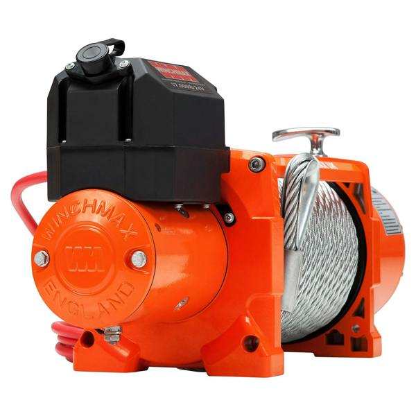 Winchmax 17,000lb (7,711kg) 24V Winch, 26m x 12mm Steel Rope, Wireless Remote Control