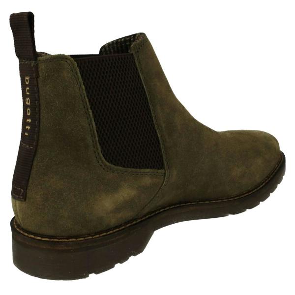 Bugatti Mens Bugatti Stylish Casual Pull On Ankle Boots 331-A5P31-1400