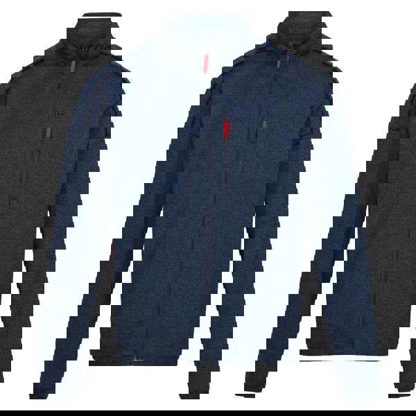 Regatta Mens Kassam Marl Full Zip Fleece Jacket - Moonlight Denim/Navy Marl - 