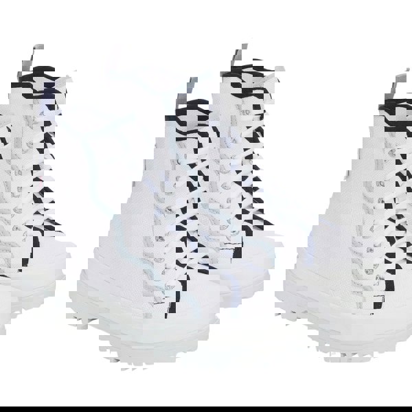 Superga Womens 2341 Alpina Curly Bindings Ankle Boots - White/Blue