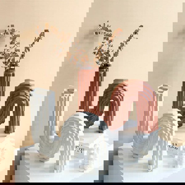 Xenia Ceramic Shaped Vase-Rit Concept-Rit Concept