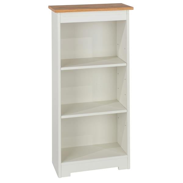 Core Products Colorado 3-Shelf Low Narrow Bookcase