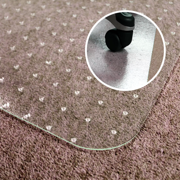 Hometex®Universal PVC Chair Mat for Low Pile Carpets
