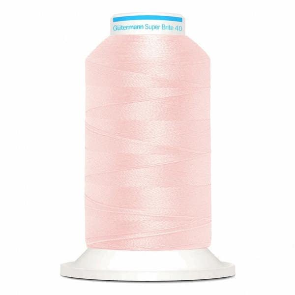 Gutermann Super Brite Polyester 40 Embroidery Thread 1000m Polyester Thread Suitable For Embroidery