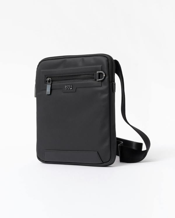 BOSS Orange Cullen Mens Envelope Bag - Black 001