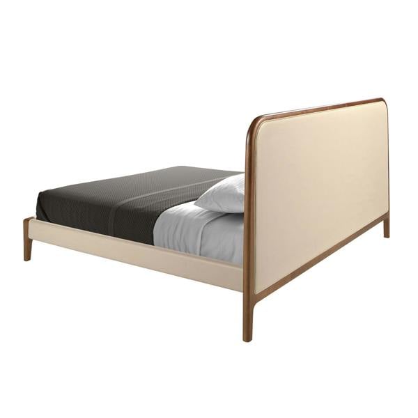 Angel Cerdá Cream leatherette bed 7198