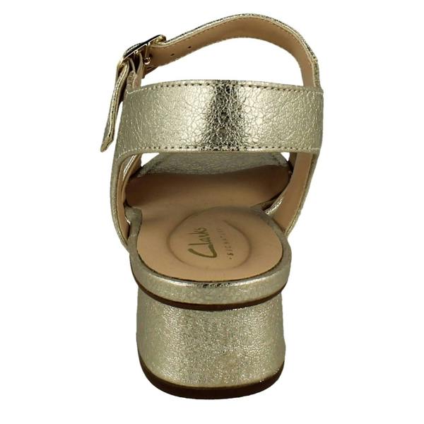 Clarks Ladies Clarks Square Toe Sandals Serina 35 Cross