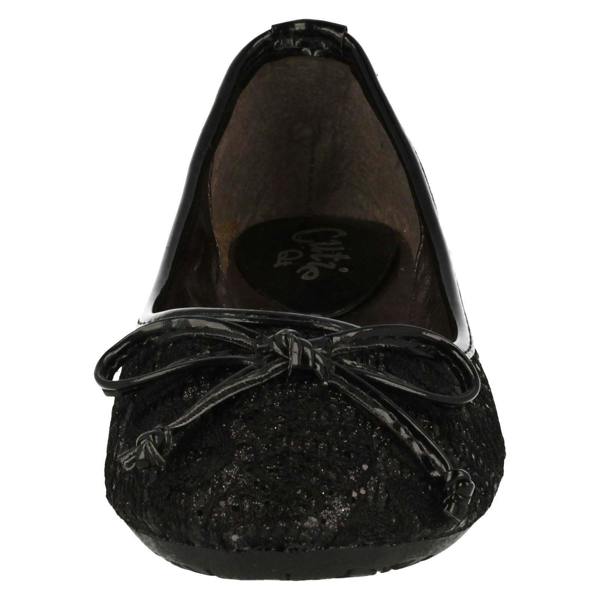 Cutie Girls Cutie Lace Detailing Ballerina Flats