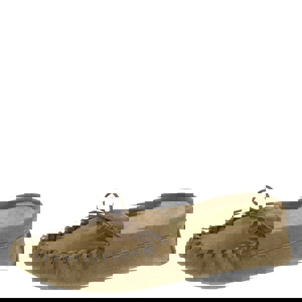 Mokkers Coopers Suede Fleece Lined Soft Sole Mens Moccasin Slippers Made In England