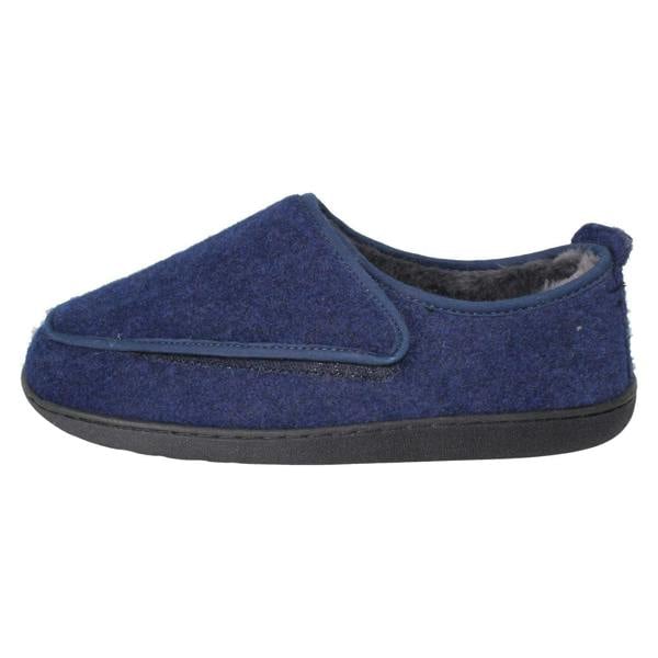 Clarks Mens Clarks Casual Hook and Loop Slippers King Riptape