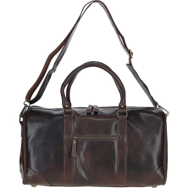 Vintage Leather Duffel Bag: TL-001