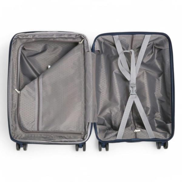 Snowball Hard Shell Cabin 55 x 37 x 22 cm PP Suitcase Luggage Suitable for Easyjet, Ryanair