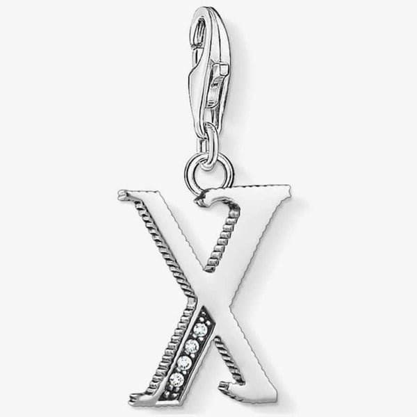 THOMAS SABO Silver Cubic Zirconia X Charm 1604-643-21