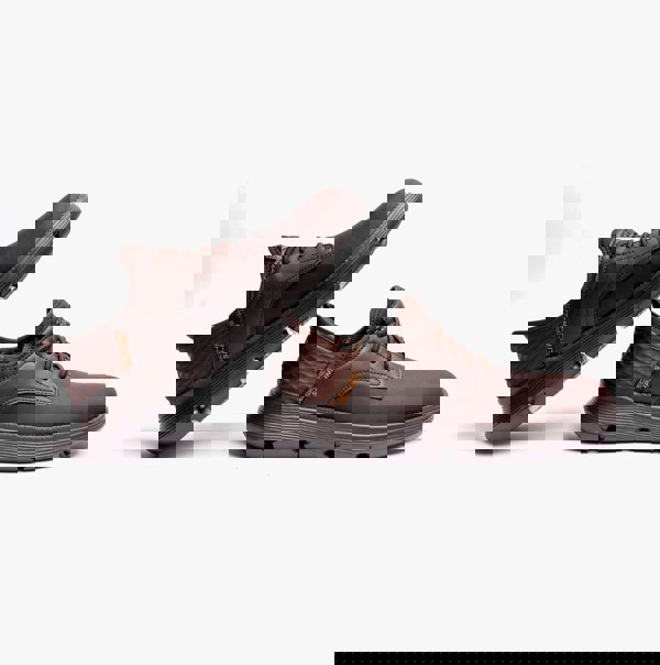 Skechers 205046/CHOC GARZA-GERVIN Mens Casual Trainers Chocolate