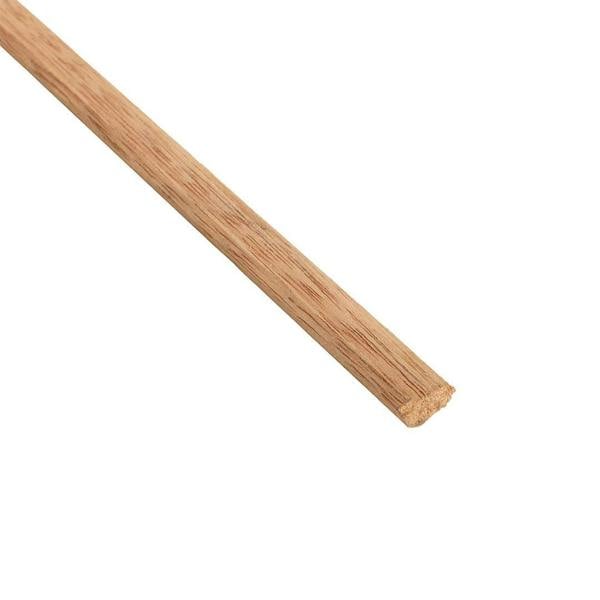 Snowdon Timber Dark Hardwood Glass Bead Moulding (T) 9mm (W) 9mm (L) 2400mm