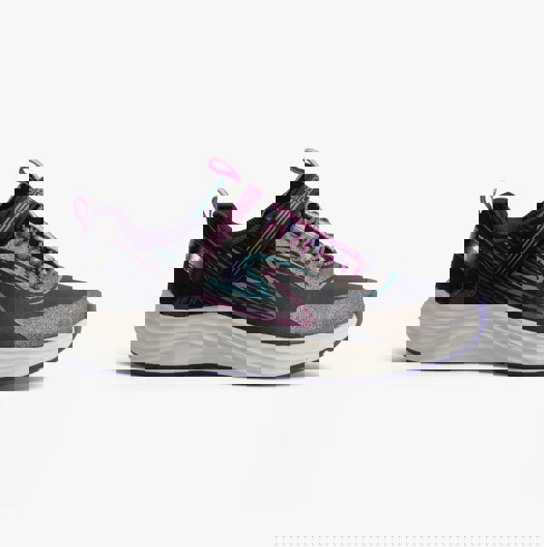 Skechers 303920L/BKMT GO-RUN-ACCELERATE Girls Trainers Black/Multi