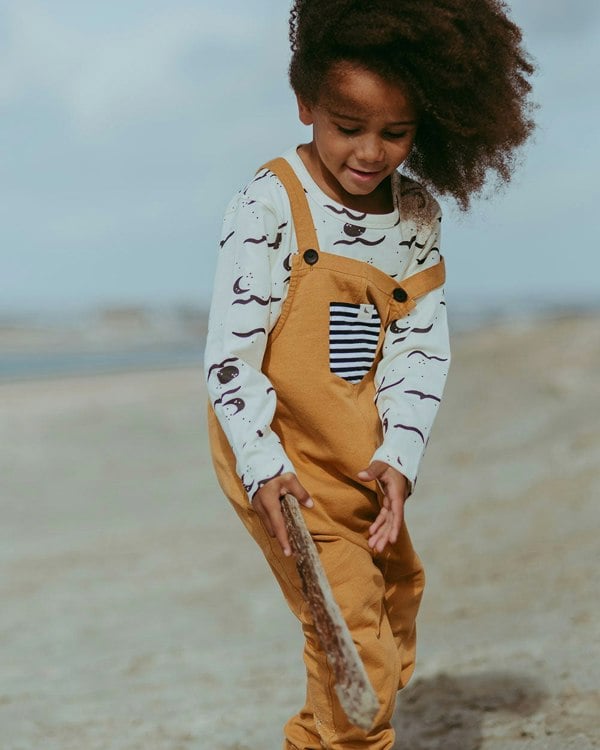 organic cotton Yellow Dungarees - image 1