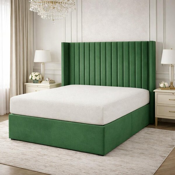 Great British Beds Small Line Winged Divan Bed