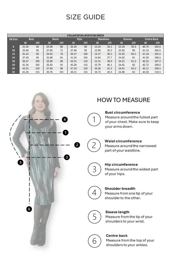 HotSquash Collar Detail Bodycon Dress