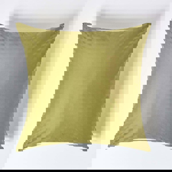 HOMESCAPES Premium 1000 TC Egyptian Cotton Sateen Weave Pillowcase, European Size