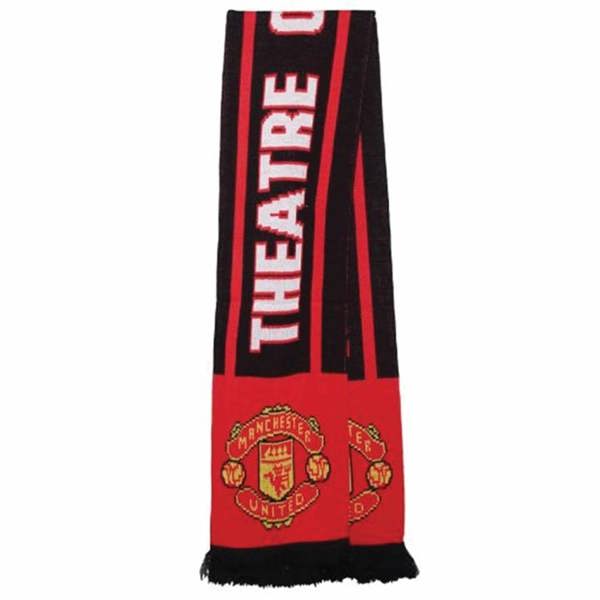 Manchester United FC Drop Ball Scarf, Clothing Accessories, Sports, Gift