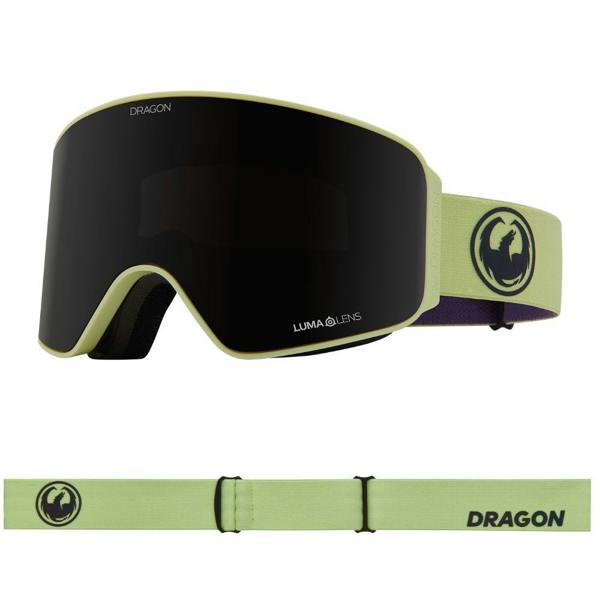 Dragon NFX MAG OTG - Matcha with Lumalens Purple Ionized & Lumalens Midnight Lens