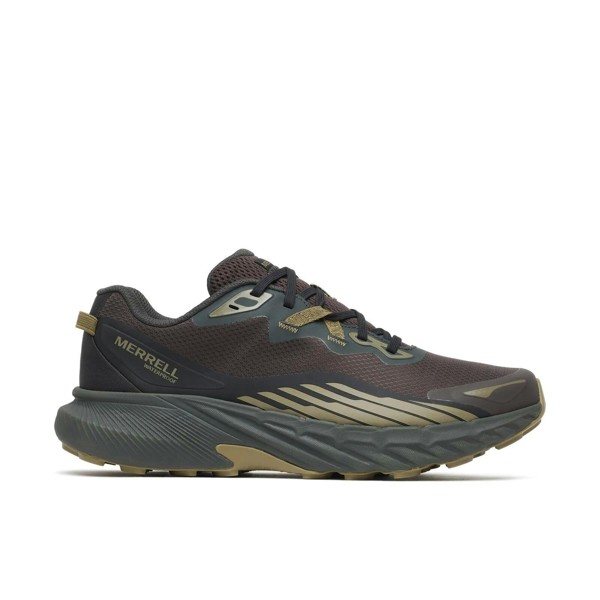 Merrell Mens Agility Trail WP Running Trainers Walking Shoes Coal J00005618
