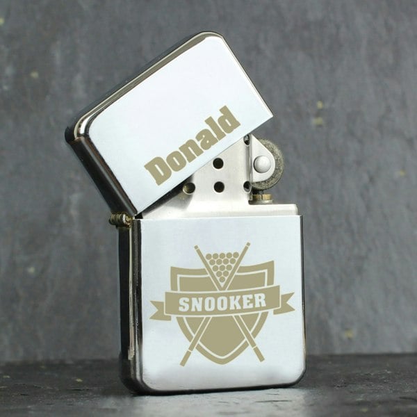 Personalised Memento Company Personalised Snooker Lighter
