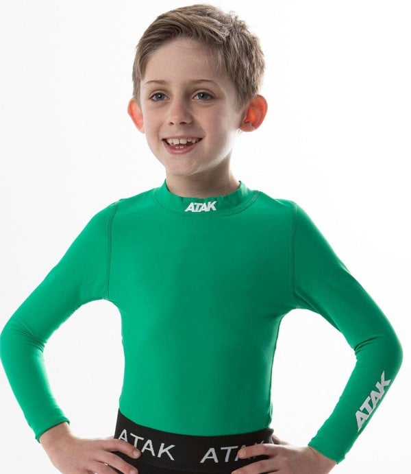 ATAK Sports Kids' ATAK Sports Long Sleeve Thermal Compression Base Layer Top