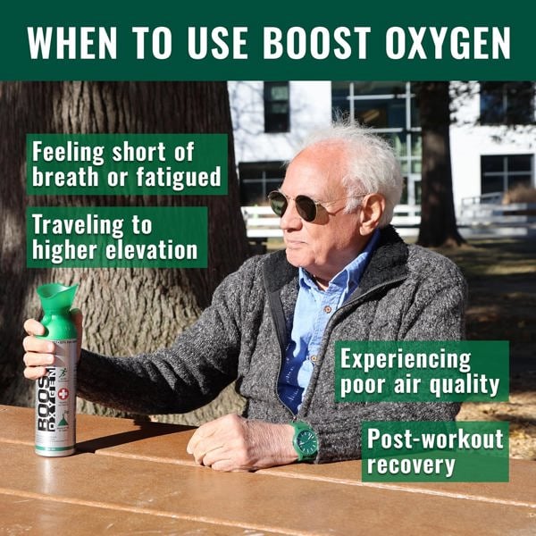 Boost Oxygen® Supplemental Oxygen - Pink Grapefruit 5 Litre