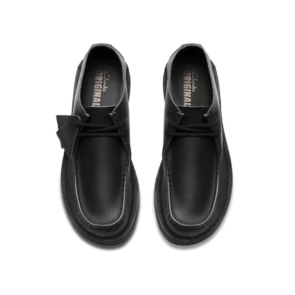 Clarks Originals Desert Nomad Leather Men's Black Shoes