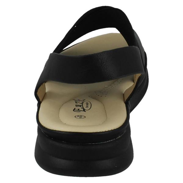 Eaze Ladies Eaze Slip On Elasticated Summer Sandals F12107
