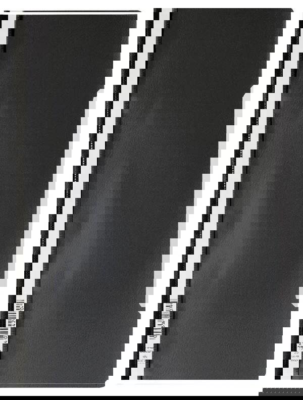 Durable Clear View Project Folder Document Report File | 50 Pack | A4 Black