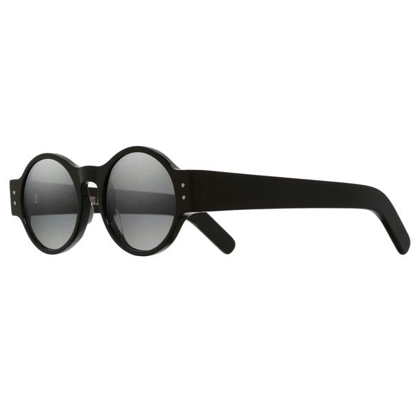 Cutler & Gross 1374 round sunglasses in a black frame