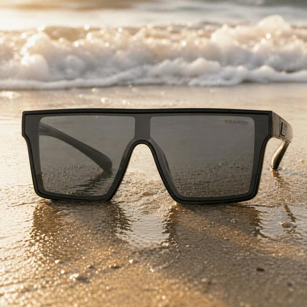 Dirty Dog WEREWOLF - Black with Polarized Grey Lens