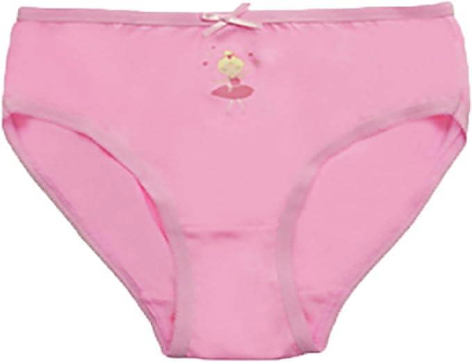 KAV Adorable Girls Printed Briefs - Comfortable Cotton Briefs Panties Knickers Underwear for Everyday Wear - Fun and Colorful Designs