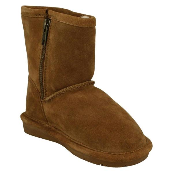 Bear Paw Girls Bearpaw Real Sheepskin Lined Boots Emma Toddler