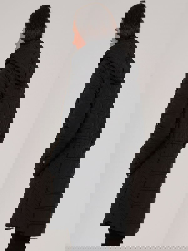 TIGI-Wear Waisted Hooded Coat