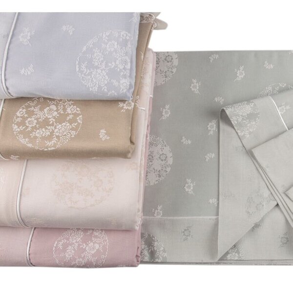 Cotton and Olive Pixie Tablecloth and Napkin Set