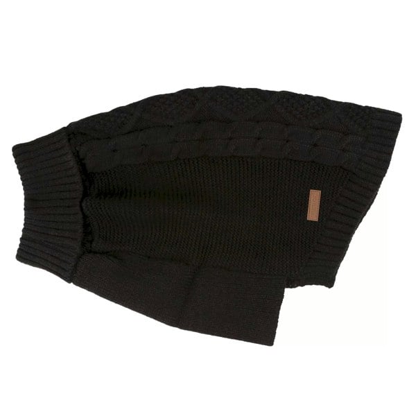 Regatta Knitted Dog Jumper - Black