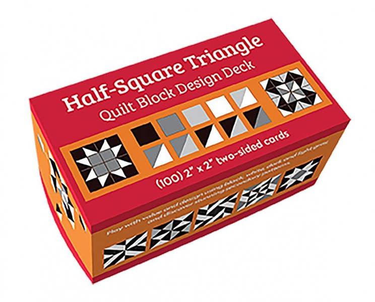 Half-Square Triangle Quilt Block Design Deck