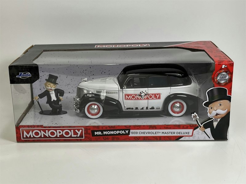 Jada Mr Monopoly 1939 Chevrolet Master Deluxe 1:24 253255048