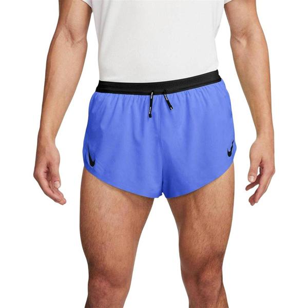 Nike Mens Aero 2 in 1 Running Shorts - Sapphire - 