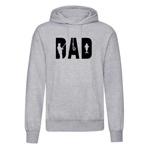 Dad Angling Printed Hoodie