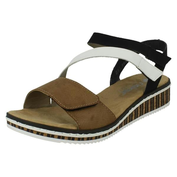 Rieker Ladies Rieker Strappy Summer Sandals V3670