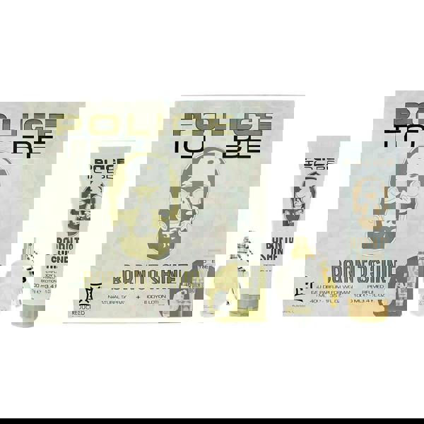 To Be Police To Be Born To Shine 2 Piece Gift Set: Eau de Parfum 40ml - Body Lotion 100ml