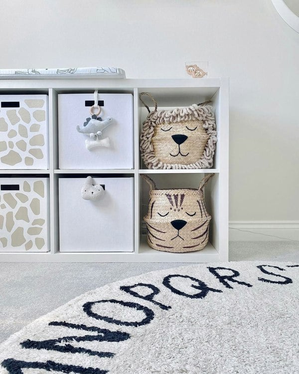 Natural Tiger Basket - Large - Bellybambino