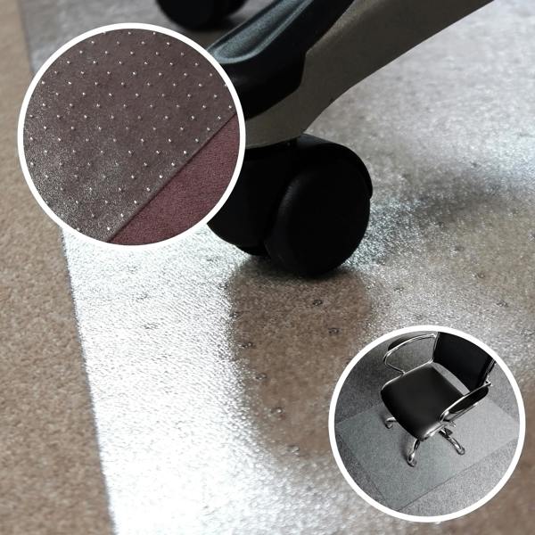 Hometex® Premium Polycarbonate Chair Mat for Standard Carpet