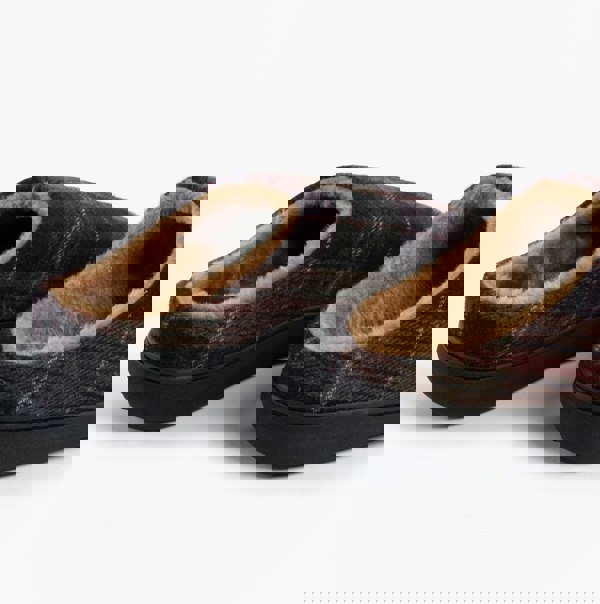 Jo & Joe NIDDERDALE Mens Mule Slippers Brown